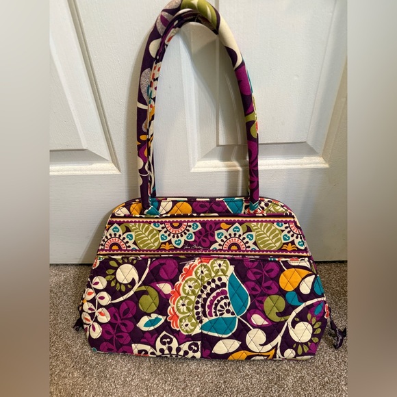 Vera Bradley Handbags - Vera Bradley Zip Around Satchel